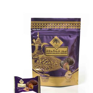 Chocolate dates stuffed with lotus (100 gm)