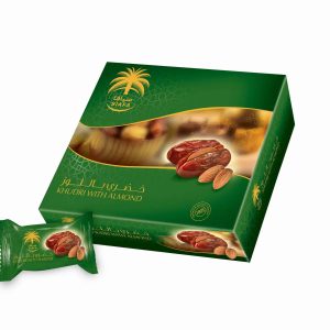 Khudry Dates With Almonds (300 Grams)