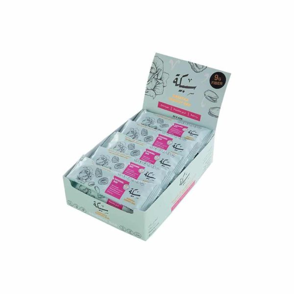 Ajwa with Pistachio and Rose Energy Bar - 20 Pieces