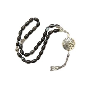 Alharam Door- Black Prayer Beads