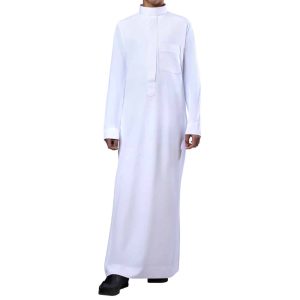 Youth thobe- summer cotton - white