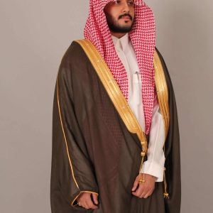Oily woolen bisht