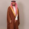 Blond woolen bisht