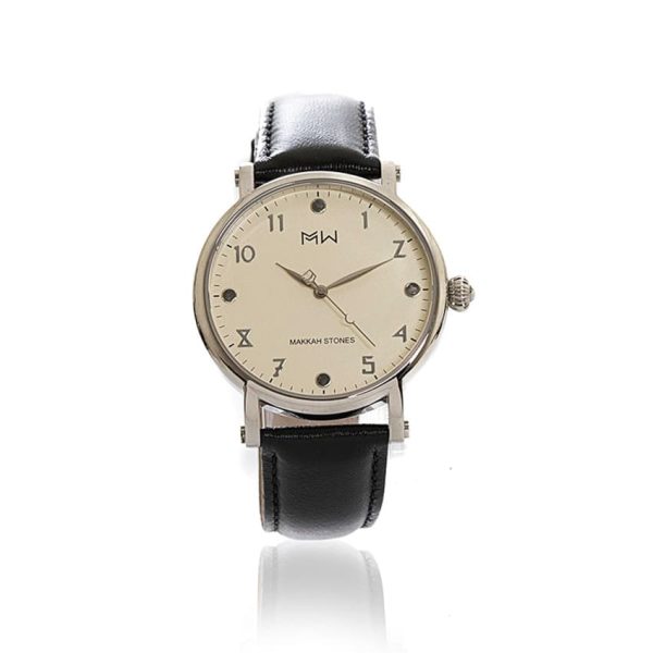 Kaaba's Corners Watch-  Beige Dial