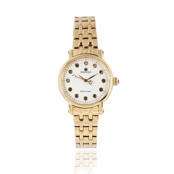 Makkah Ladies Watch- White Dial
