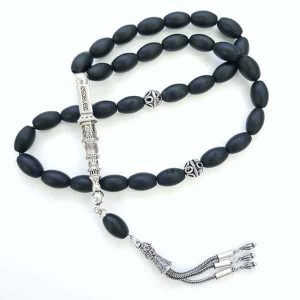 Minaret Prayer Beads - Onyx stone