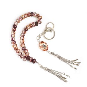 Prayer Beads & Keychain with Madina Rose