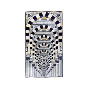 Prophet's Mosque Arches Prayer Mat