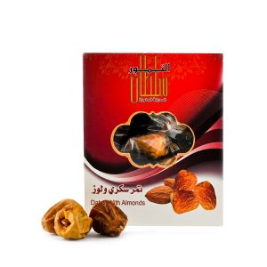 Sukkari Dates Stuffed with Almonds