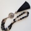 The Prophet's Mosque Door Prayer Beads- Wavy Brown Agate