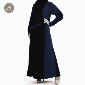 Two-colors practical abaya