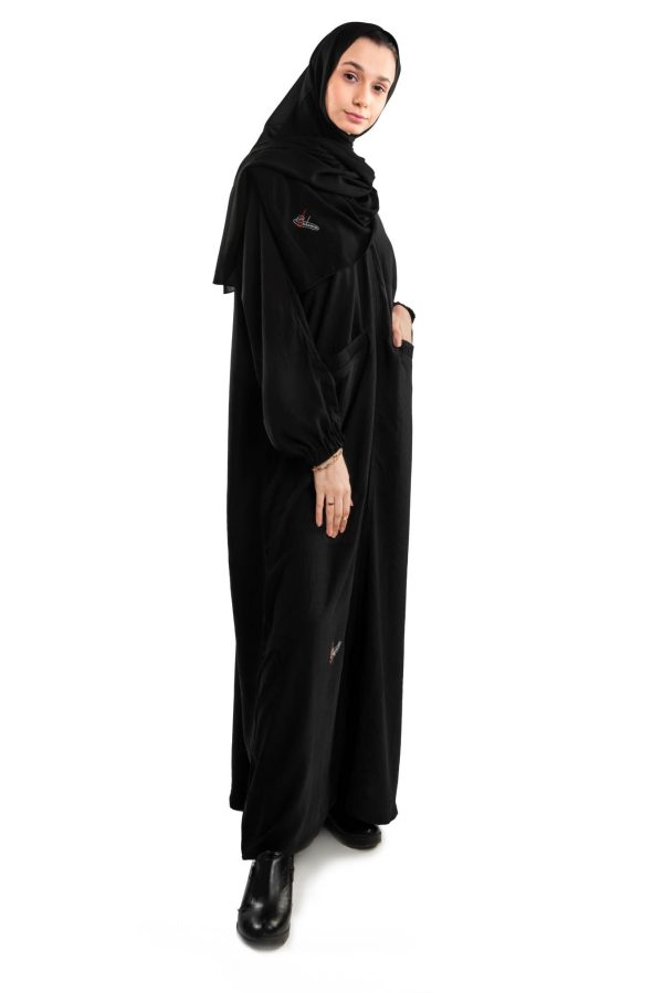 عباية حرير مغسول