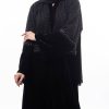 Velvet Embroidered Abaya