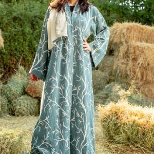 Luxury crepe abaya