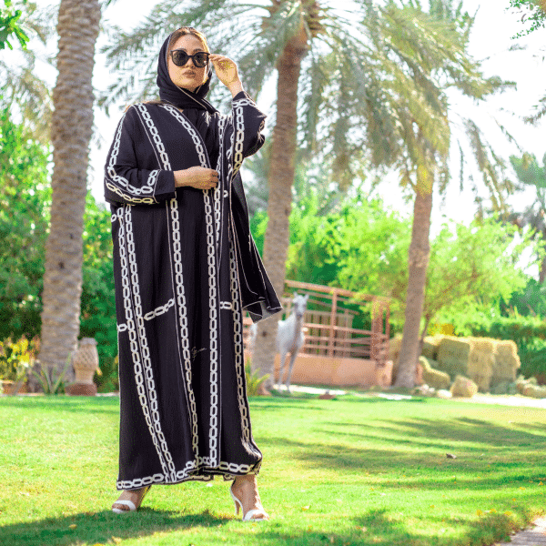 عباية قماش كريب