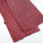 طرحة لينن منقطة لون أحمر