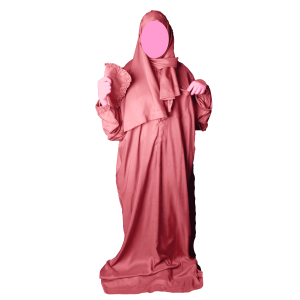 My Comfort Prayer Cloth - Sapphire Model - Coral