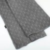 Linen gray polka dot veil