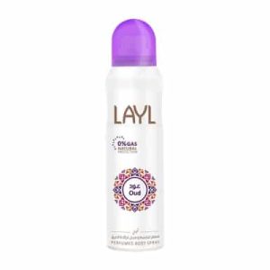Layl - Perfumed Body Spray - Oud - 150 ml