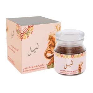 Layl - Scented Bakhour With Amber - 60 gm